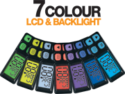 multiple back light uniden