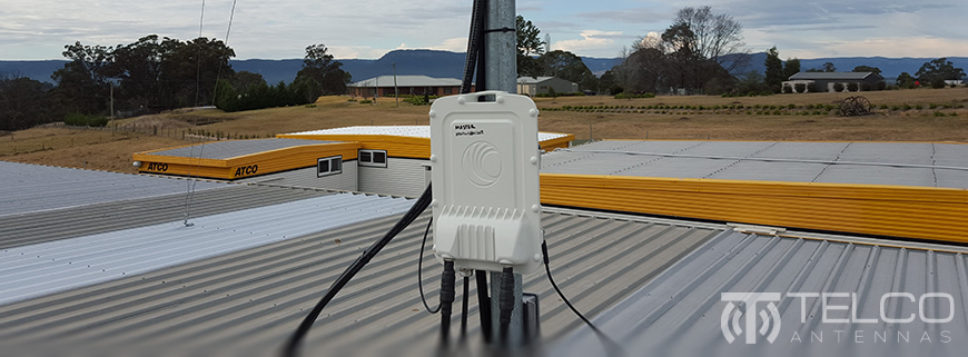 style= cambium ptp 650 access point master installed on roof