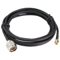 LCU195 0.5m Coaxial Cable - N Male to SMA Male