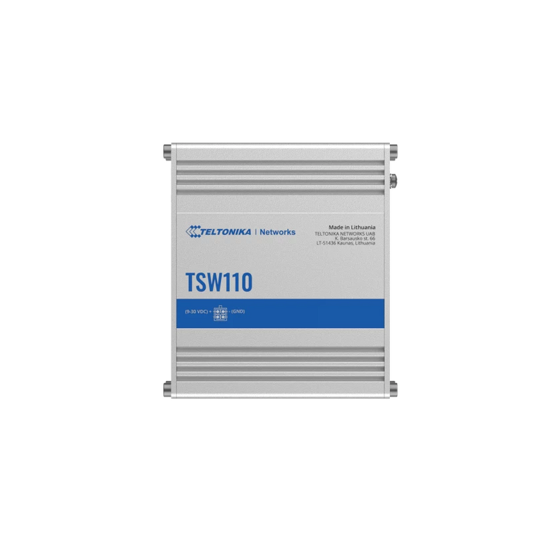 Teltonika TSW110 Industrial L2 Unmanaged Ethernet Switch