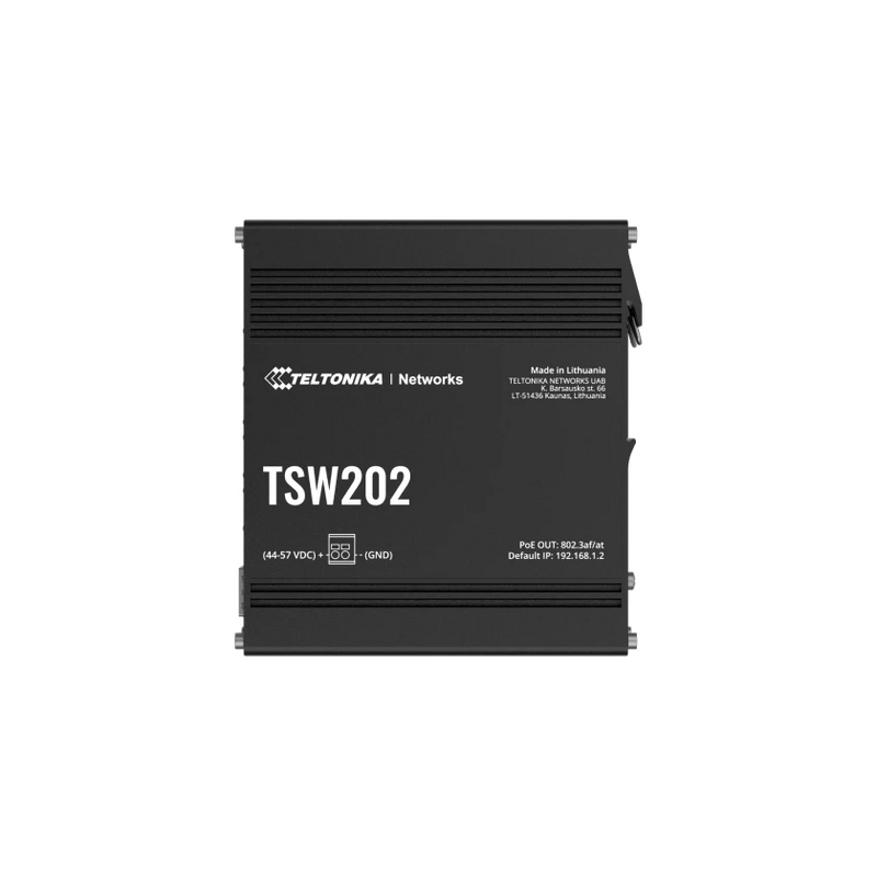 Teltonika TSW202 Industrial Managed Poe+ Ethernet Switch