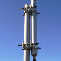UC1 Galvanised Parallel Clamp Antenna Bracket