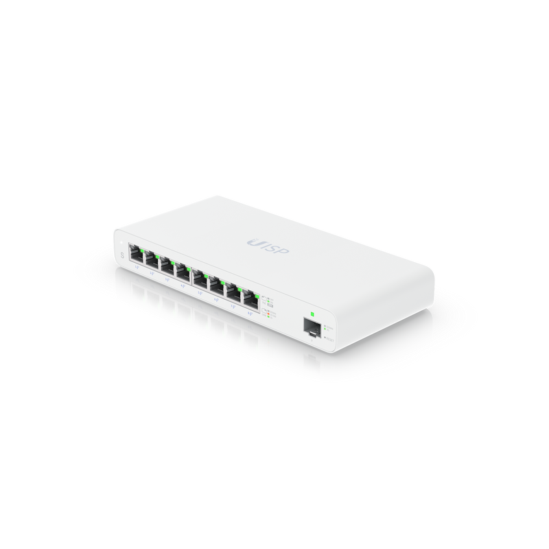 UISP Switch - 8 Port - Layer 2 - Gigabit PoE