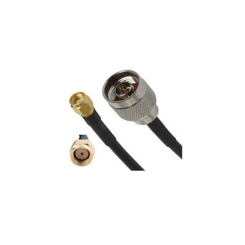 LCU195 1.5m Coaxial Cable - N Male to RP-SMA Male