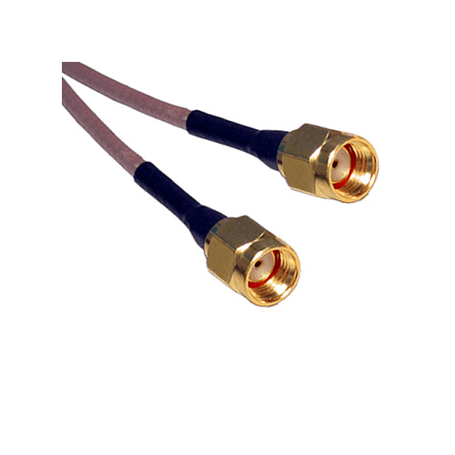 RP-SMA Male to RP-SMA Male Patch Lead - 15cm Cable