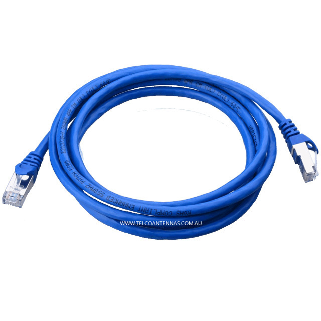 Cat 6a Patch Cable  RJ45 Ethernet Cable - Shielded 3m for Sale -   Australia