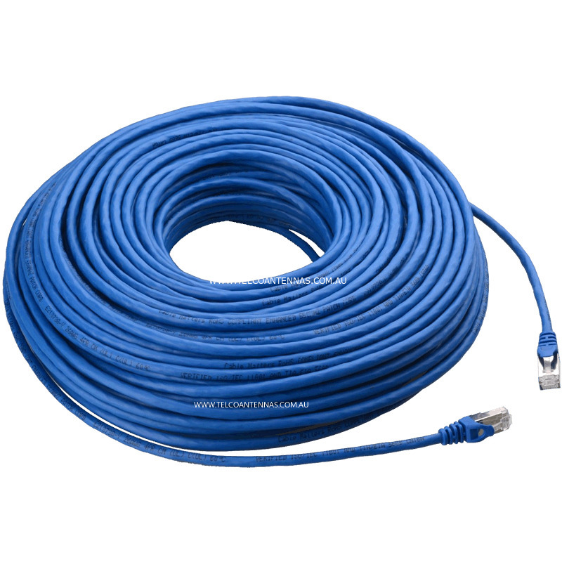 Câble réseau CAT6 SFTP serti RJ45, Noir / Gris, 50cm à 50m, RJ45 catégorie  6