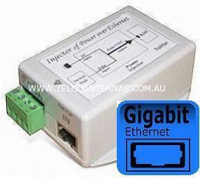 48VDC to 48VDC PoE - Gigabit Passive Power over Ethernet Injector