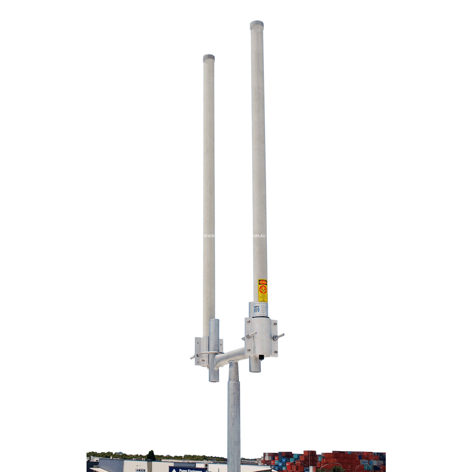Комплект MIMO антенна 3G/4G 1800-2100 МГц с кабелем и переходником