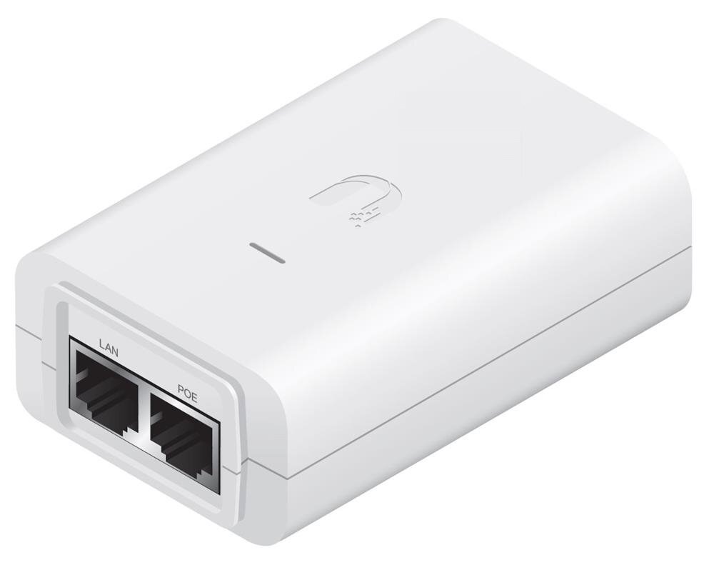 Ubiquiti POE-24-7W-G-WH PoE Injector, 24VDC, 7W, Gigabit