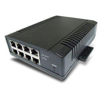 8-Port Gigabit POE Network Switch for Mobile Installations (DC12V-48V  Input), 12v poe switch 