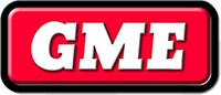 GME UHF antenna and radio logo
