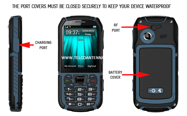 rf port telstra tough 3 antenna