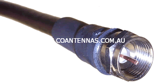 Male F Plug coaxial connector