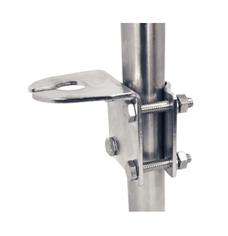 stainless steel antenna mirror mount bracket