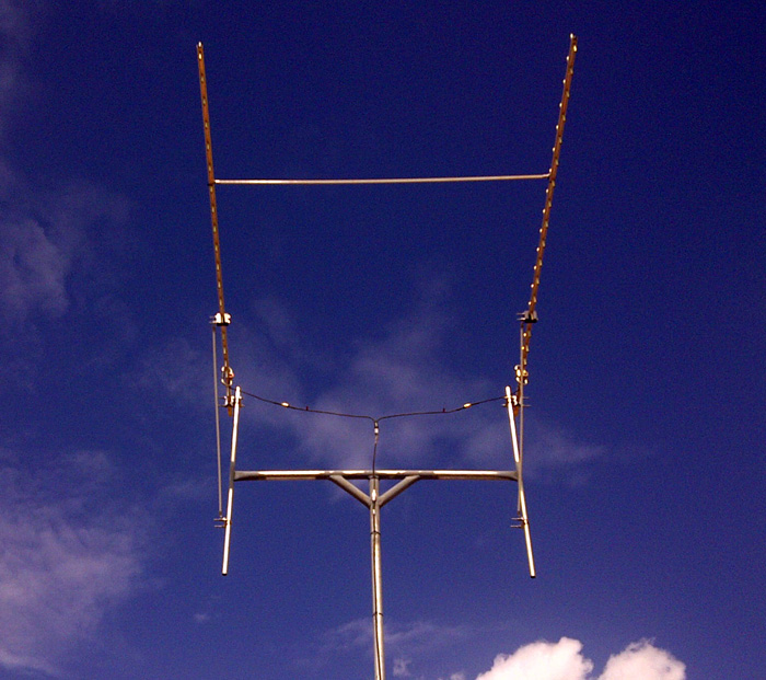 yagi arranged in bay stack