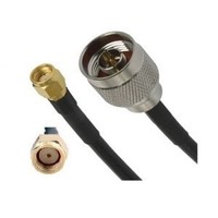 LCU195 20m Coaxial Cable - N Male to RP-SMA Male