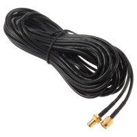 LCU195 10m Coaxial Cable - RP-SMA Male to RP-SMA Female