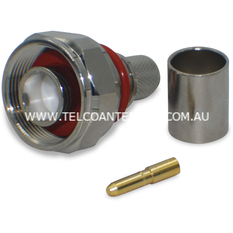 4.3-10 Male Crimp Connector - LMR400/RG8