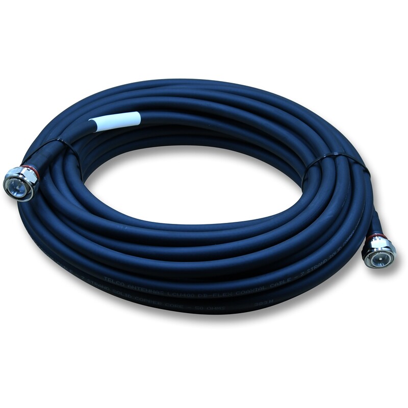 LCU400 15m Coaxial Cable - 4.3-10 Male to 4.3-10 Male