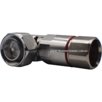 4.3-10 Right Angle Male Connector -  1/2" Flexible Cable