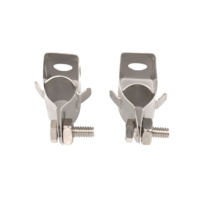 Butterfly Hanger for 1/2" to 3/8" Coaxial Cable and Elliptical Waveguide - Packet of 10