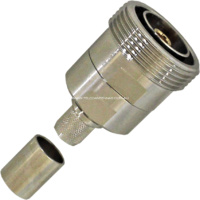 7/16 DIN Female Low PIM Connector - LMR400/RG8