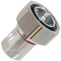 7/16 DIN Male Compression Connector - 1/2" Flexible Cable