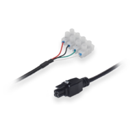 Telco Electronics 4 Pin Power Cord with 4-way Screw Terminal
