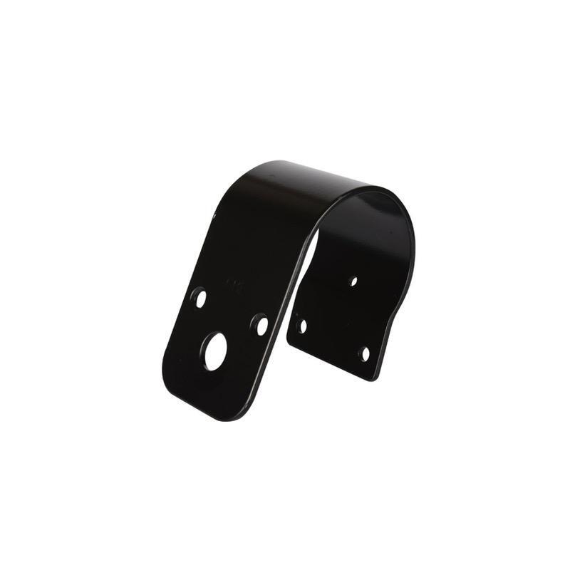 Black 76mm Wrap Around Bull bar Antenna Bracket