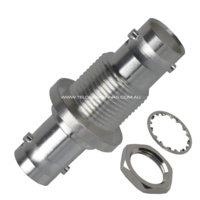BNC Female to BNC Female Bulkhead Adaptor