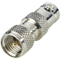 BNC Female to Mini-UHF Male Adaptor