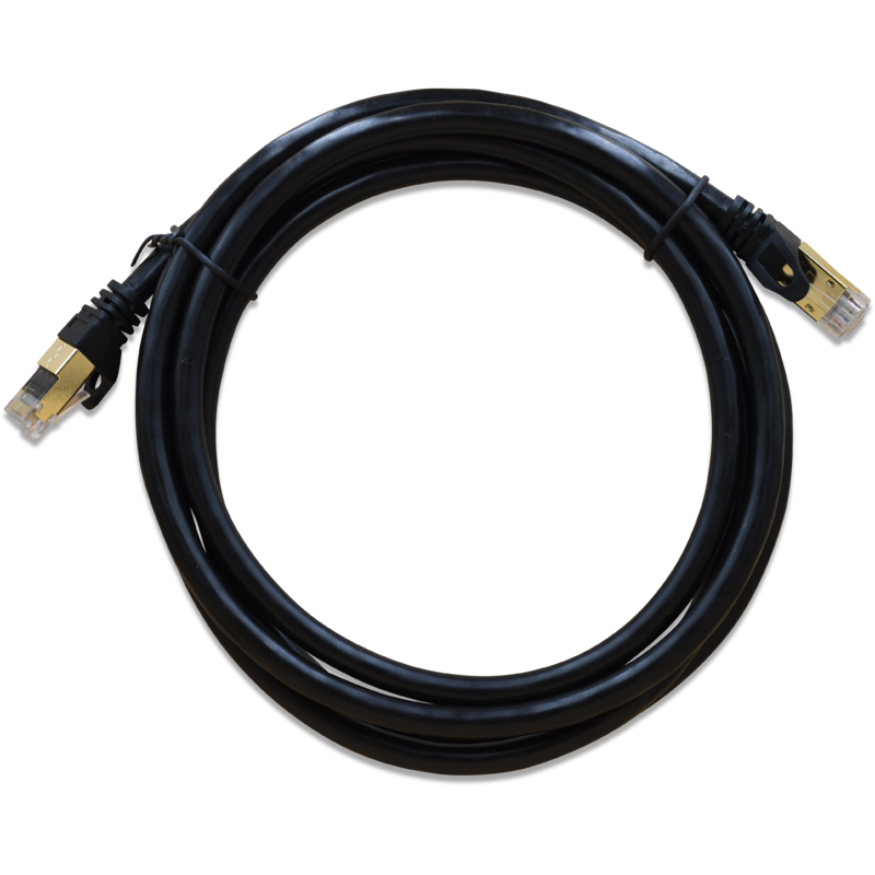 WildCat Cat6 Outdoor UV F/UTP 2m Ethernet Cable - ESD Shielded RJ45