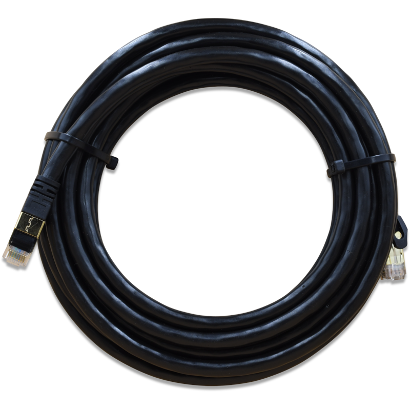 WildCat Cat6 Outdoor UV F/UTP 5m Ethernet Cable - ESD Shielded RJ45
