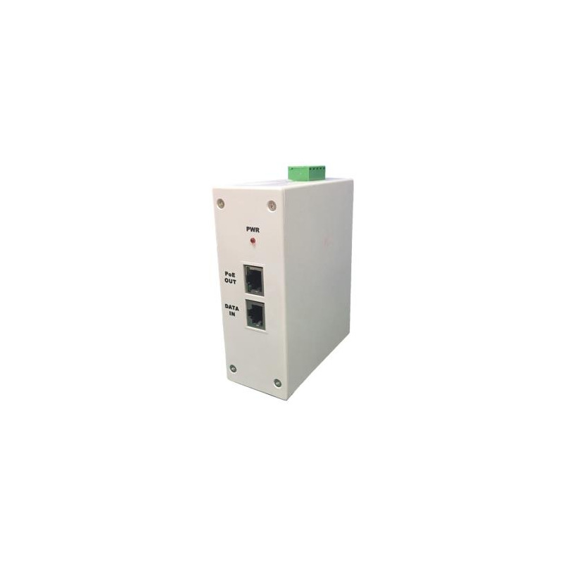 10-60VDC to 56VDC PoE - 802.3bt Gigabit PoE Injector