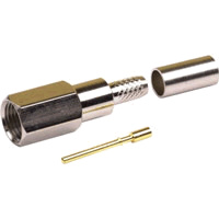 FME Male Crimp Connector - RG58/LMR195/Belden 9907