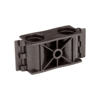 Double Click­on Hanger for 1/2" Coaxial Cable - Pack of 10