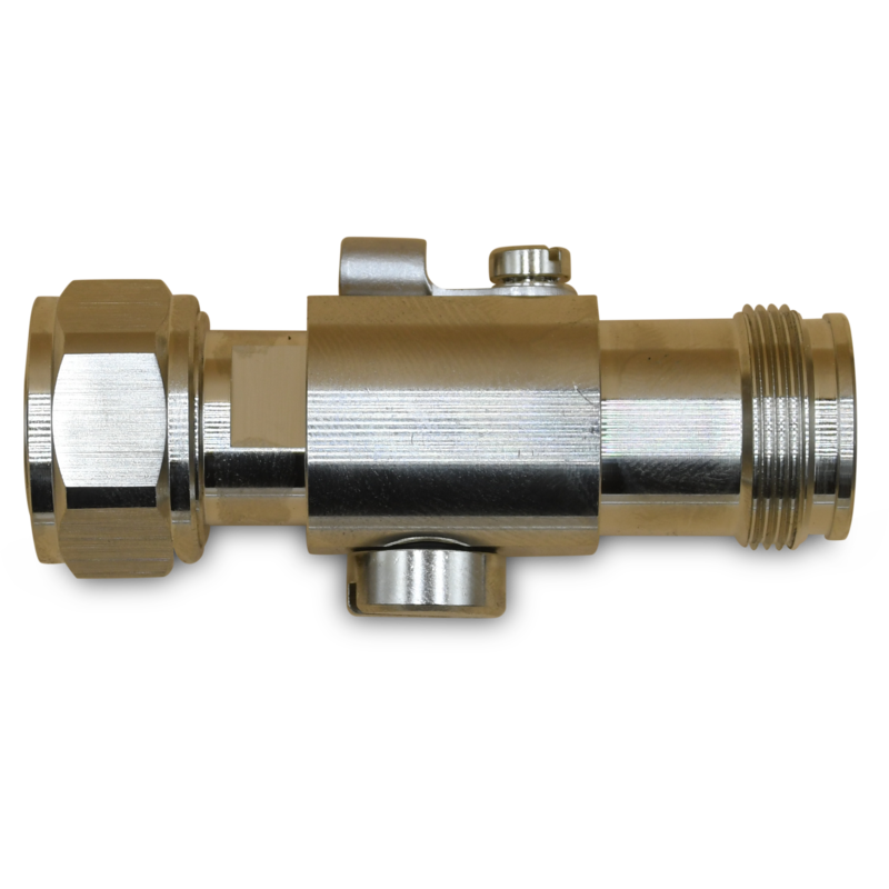 Phaseblocker 4.3-10 Male to Female Lightning Arrester - up to 6GHz
