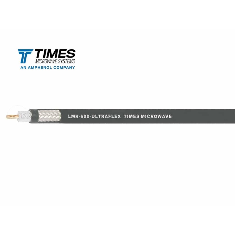 Times Microwave LMR®-600-UF Ultra Flexible Low Loss Communications Coaxial Cable - Per Metre