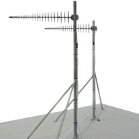 RFI Wideband 8-12dBi 3G+4G+4GX+5G LPDA Antenna - 700-3800MHz