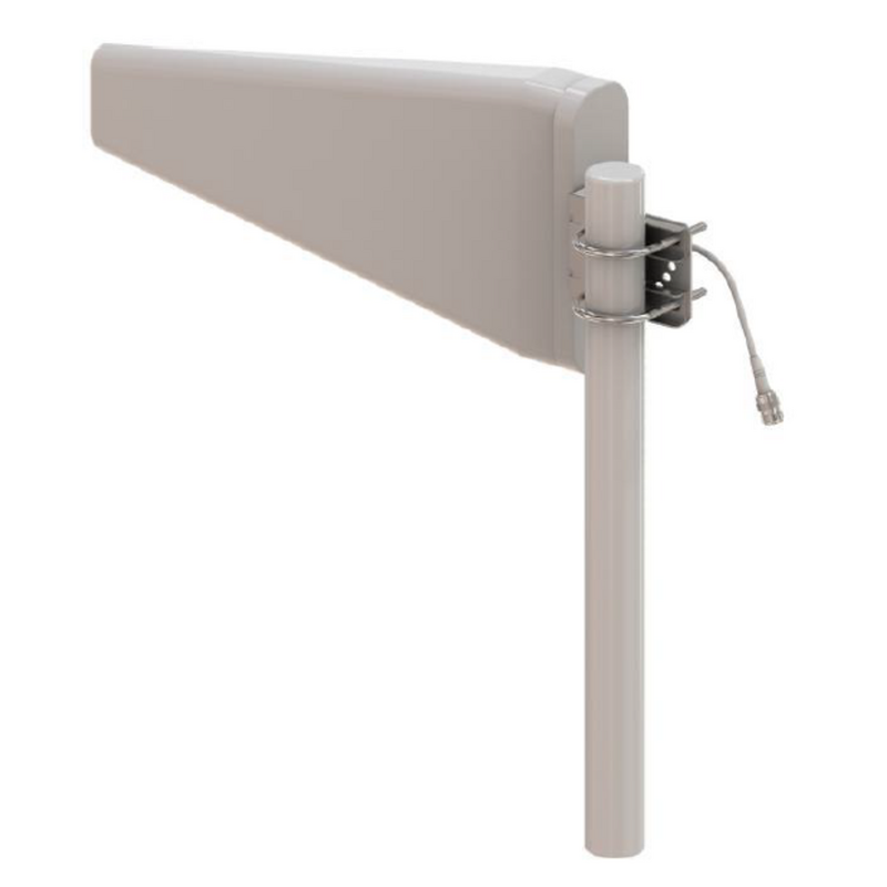 RFI Wideband 9-11dBi 3G + 4G +5G Enclosed LPDA Antenna - 700-4000MHz