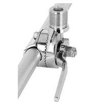3.5" Stainless Steel Marine Rail Mount Antenna Bracket