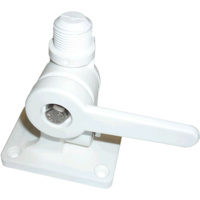 5" Nylon Marine/Deck Antenna Ratchet Mount Antenna Bracket
