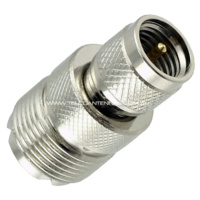 Mini-UHF Male to UHF Female Adaptor