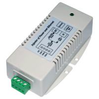 12VDC to 56VDC PoE - Power over Ethernet Injector