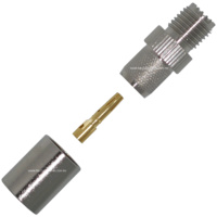 Mini-UHF Female Crimp Connector - LMR400/RG8