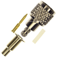 Mini-UHF Male Crimp Connector - RG174/RG316/LMR100