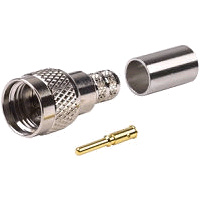 Mini-UHF Male Crimp Connector - RG58/LMR195/Belden 9907