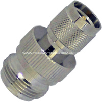 N Female to Mini UHF Male Adaptor