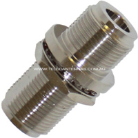 N Female to N Female Bulkhead Adaptor
